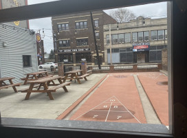 Forest City Shuffleboard Arena And outside