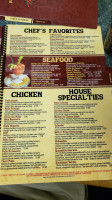 Monterrey Mexican menu