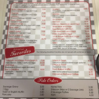 Pappy's Greasy Spoon menu