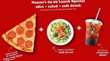 Nonna's Goodlife Pizza food