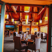 Timber Dining Room at Lied Lodge & Conference Center outside