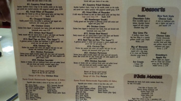 200 North Family menu