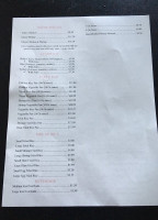 Mr Hibachi Steak House menu