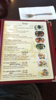 Natalee Thai Cuisine menu