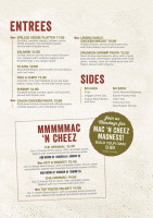 Tap House Grill menu