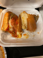 Lutina's Pizza Subs food