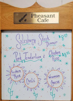 Pheasant Cafe food