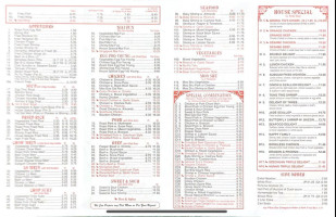 China Kitchen menu