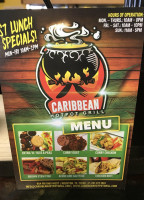 Caribbean Hotpot Grill menu