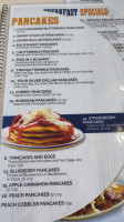 Dino's House of Pancakes menu