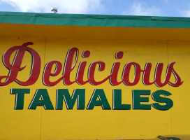 Delicious Tamales outside