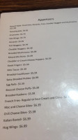 Jimmy's Lounge menu