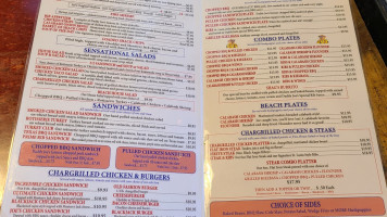 Daddy Joe's Beach House Bbq And Grill menu