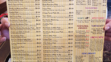 El Puesto Mexican menu