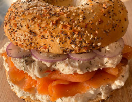 Rhinebeck Bagels Cafe food