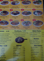 El Patio Taqueria menu