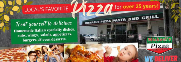 Michael's Pizza, Pasta And Grill food