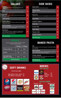 Hot Mama's Pizza Brew menu