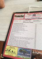 Pete's Drive In menu