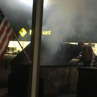 Cooper's Original Pit -b-q outside