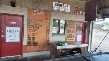 Cooper's Original Pit -b-q inside