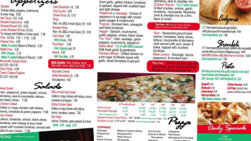 Fat Boys Pizza Stuff food