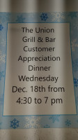 Reunion Grill menu