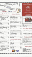 Bulldog's And Catering menu