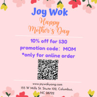 Joy Wok food