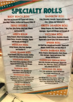 Buoys On The Boulevard menu