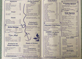 Fisherman's Feast menu