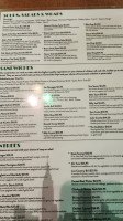 Nick's New York Pub And Grill menu