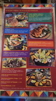 Fajitas Mexican menu