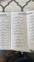 Manny's Deli Subs menu