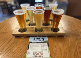 3 Iron Brewing Co food