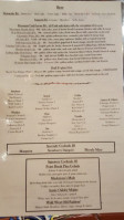 Iron Horse menu