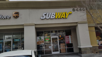 Subway outside