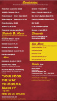 Big Mike's Soul Food menu