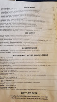 Pearl's Saltwater Grille menu