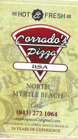 Corrado's Pizza food