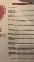 Branding Iron Lanes Lounge menu