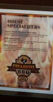 Fire And Knives Bbq food