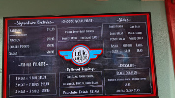 I.d.k. Barbecue inside