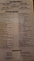 El Parian Mexican Grill Inc menu