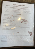 Bryce Canyon Pines menu