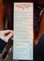 Bollywood Theater menu