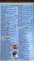 El Sureño menu