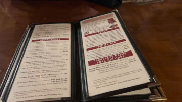 Chuck's Steak House, Myrtle Beach menu