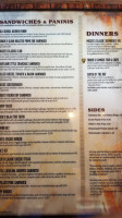 Fibber Mc Gees Inc menu