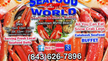 Seafood World Calabash Seafood And Steak Buffet food